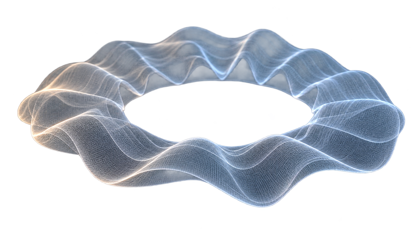Visual interpretation of an annular CREATIO wave surface